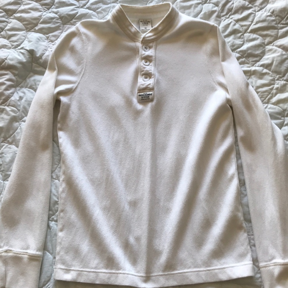Abercrombie and Fitch Long Sleeve Shirt, Size Med.
